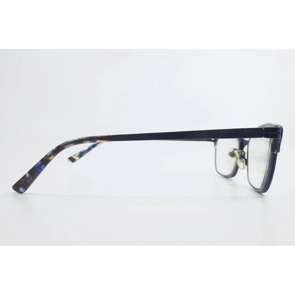 Rachel Rachel Roy Bright Navy Blue Tortoise Rectangular Eyeglasses 52-16-135